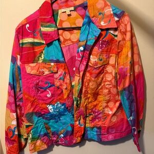 Choices Multicolor Vibrant Women's Jacket